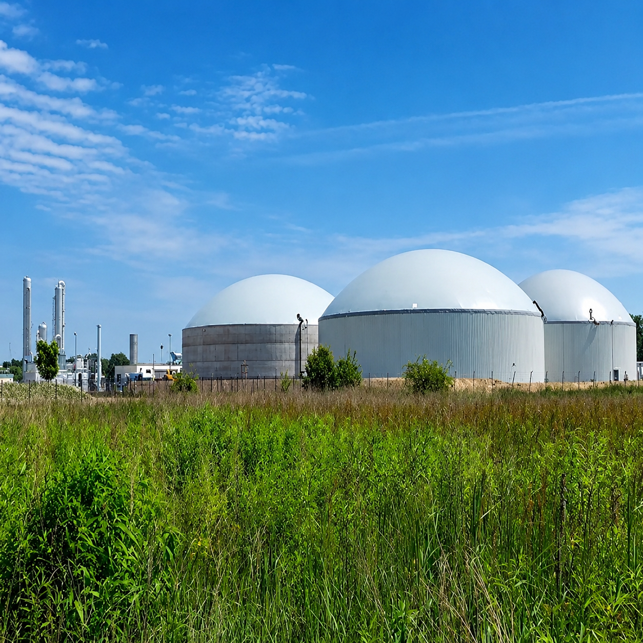 Anaerobic Digestion Bio Gas Plant