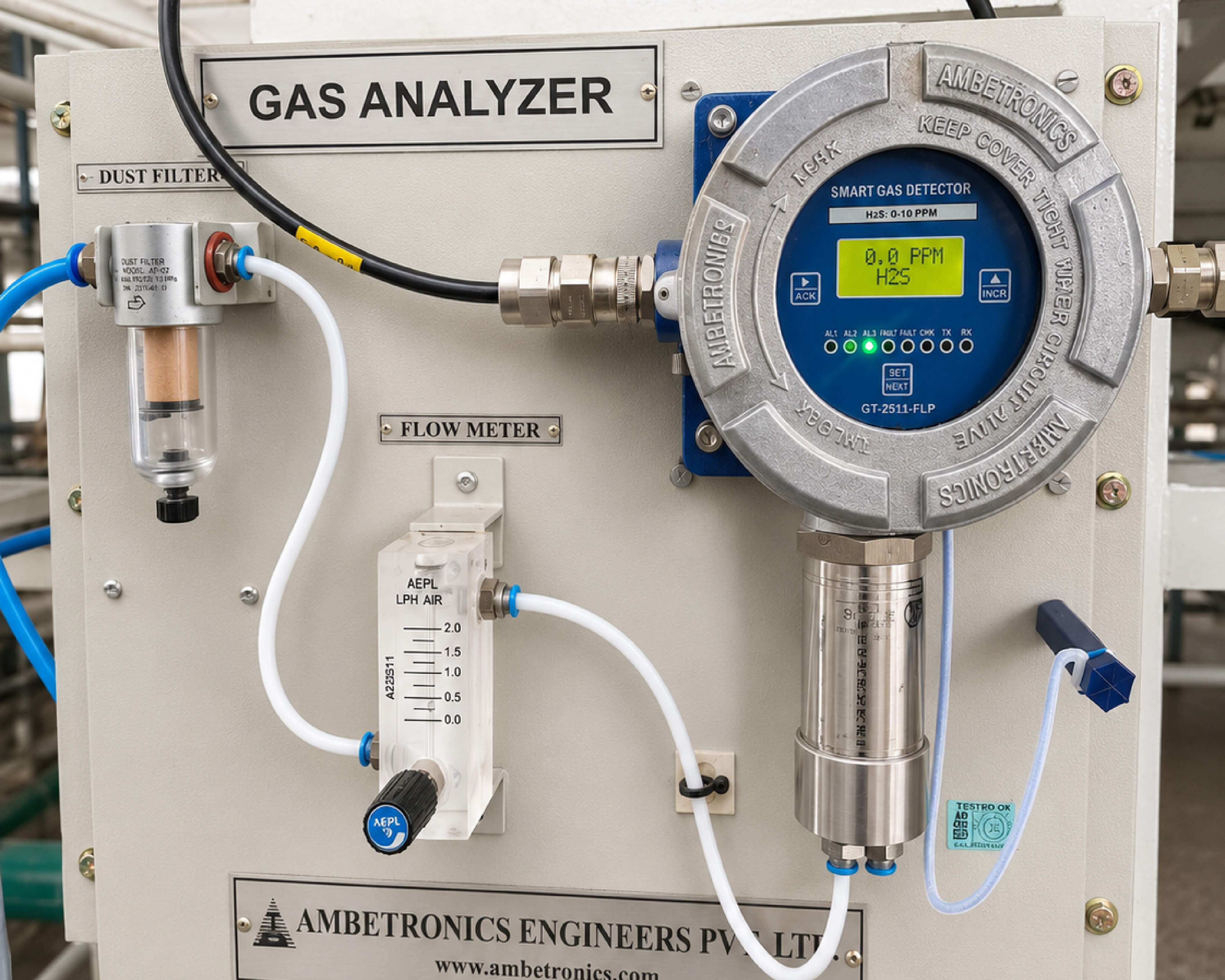 Equipment assembly and installation at Anvik Innovbiz CBG plant